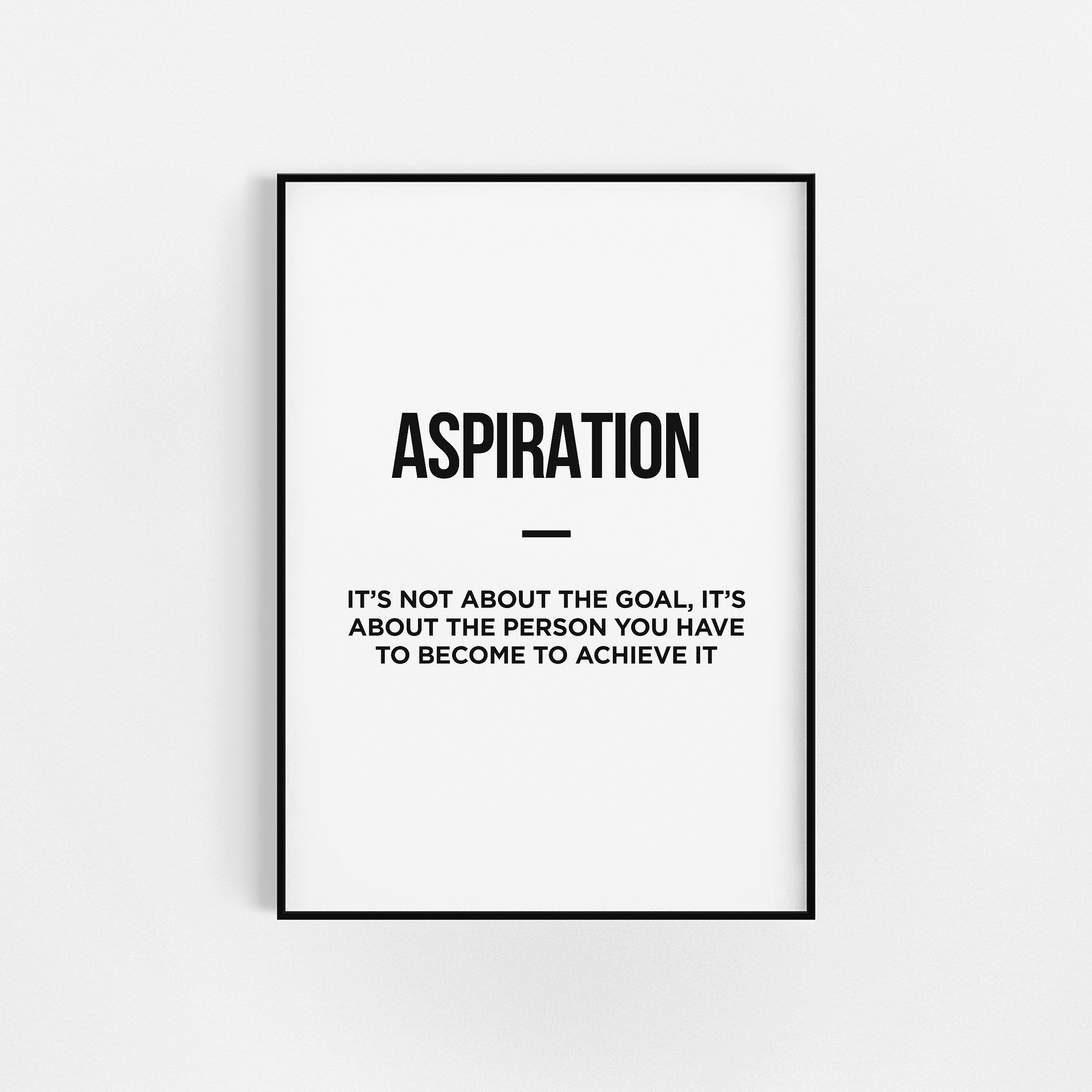 Impressions d'aspiration | Home Gym Décor de Décoration Fitness Motivation Au Gymnase d'impression H