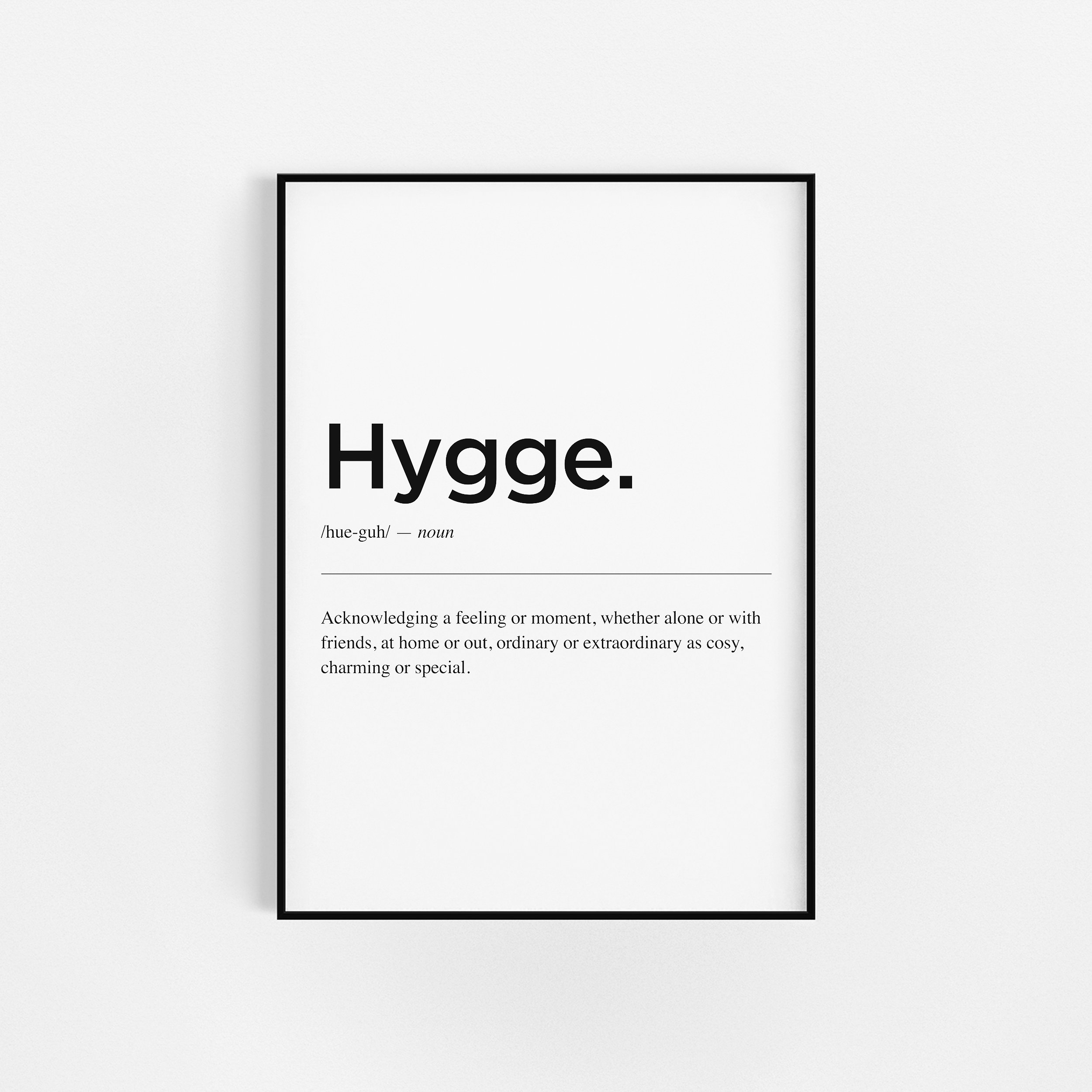 | de Définition Hygge Print | Accueil Impressions Home Decor Chambre à Imprimer Wall Art Inspirantes