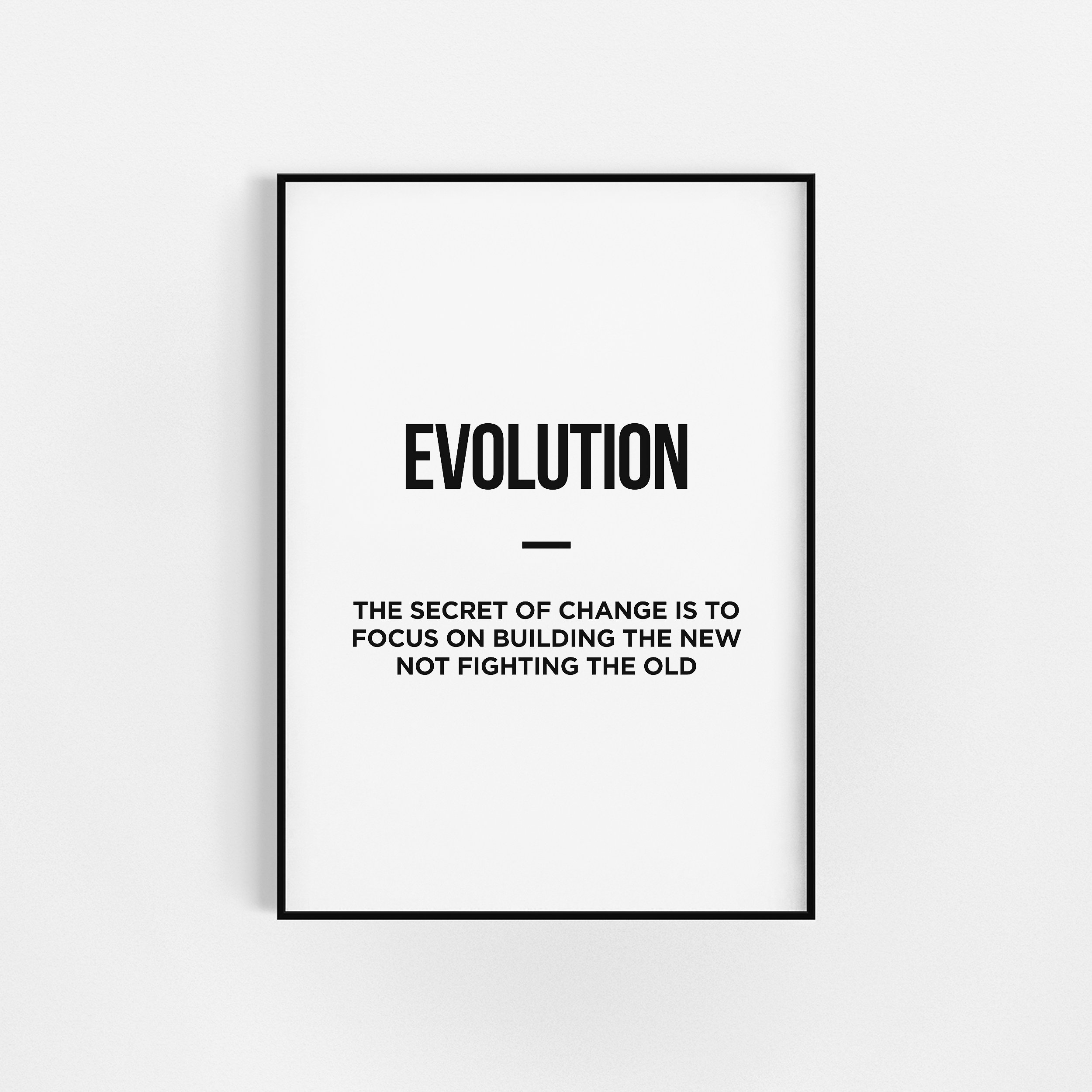 | Evolution Prints Home Gym Décor | de Décoration Fitness Motivation Au Gymnase d'impression Home Of