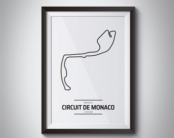 Circuit de Monaco Wall Art