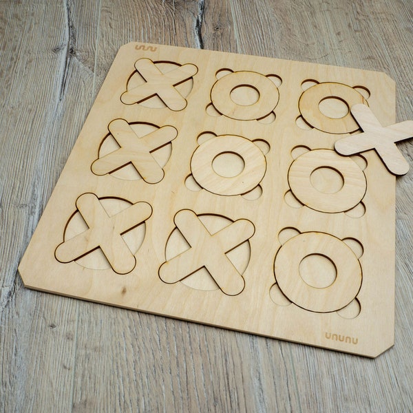 Wooden Circle Puzzle Etsy