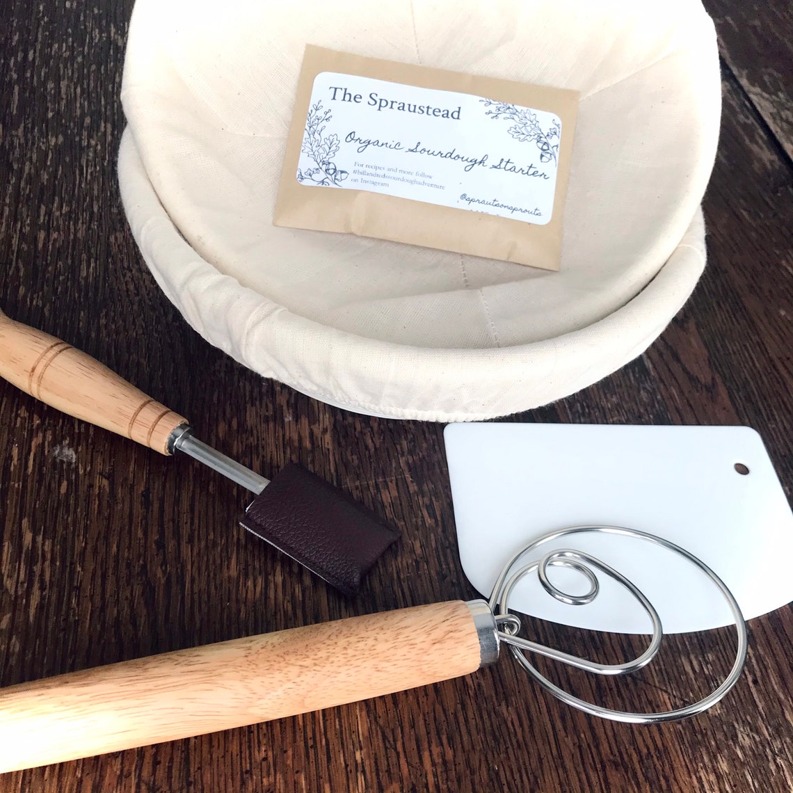 Sourdough Kit with Organic Starter Etsy