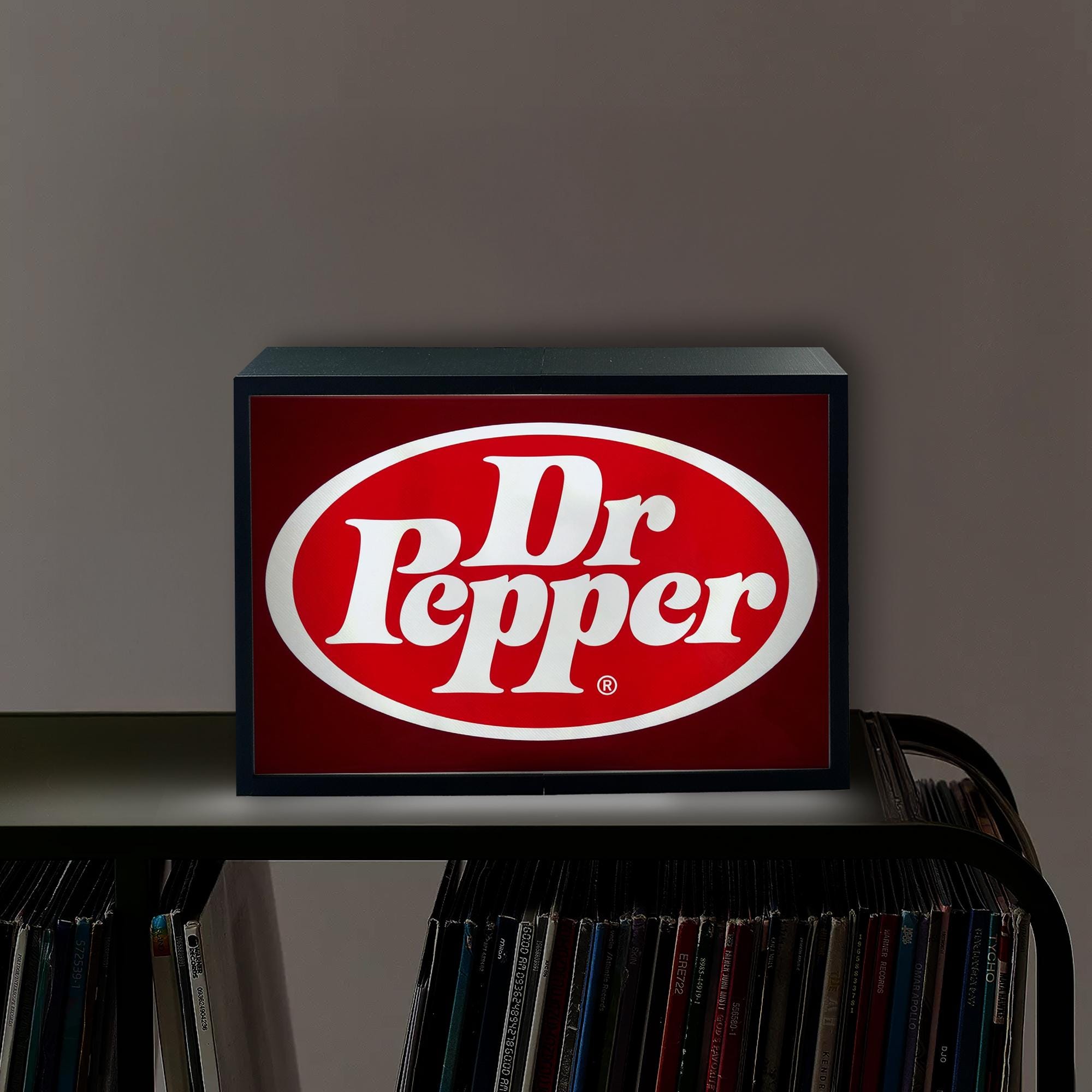 Dr Pepper Lamp - Etsy