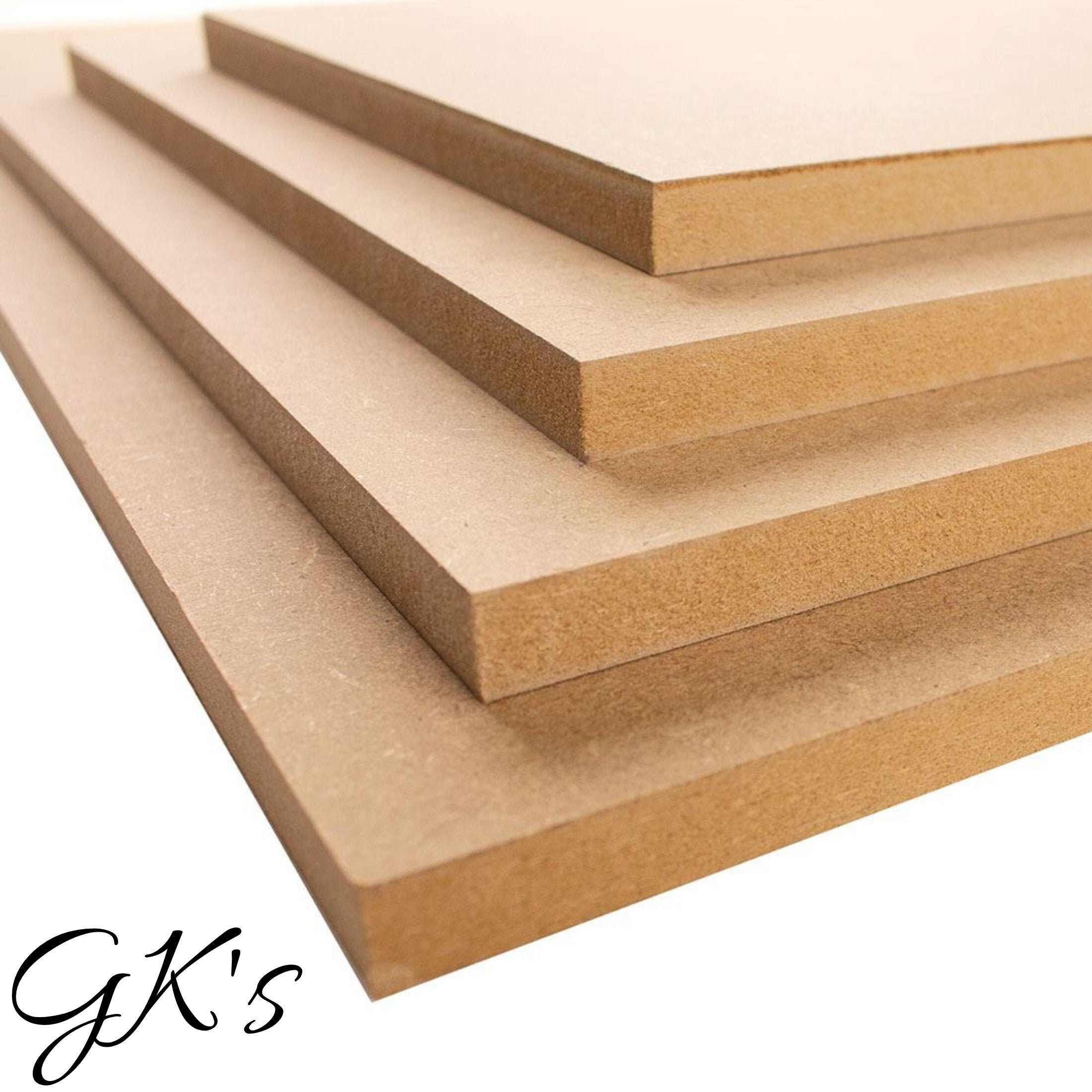 12mm Cut to size MDF MDF Wood Cut Out For Craft Board for Etsy