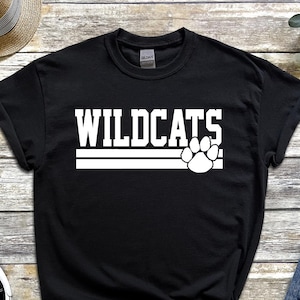 Wildcats Shirt - Wildcats Spirit Tee - Wildcats Team Shirt - Wildcats T-Shirt