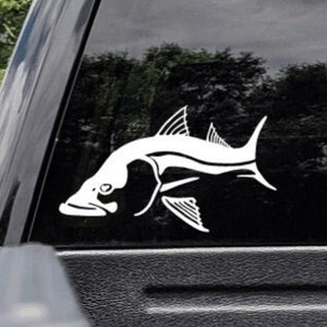 Snook Fishing Decal Fly Fishing Fish Sticker off the Grid John 