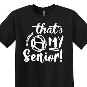 Wrestling That's My Senior T-Shirt, Custom Wrestling T-Shirts with Name, Personalized Senior Wrestling Shirts, Wrestling Senior Night Shirts