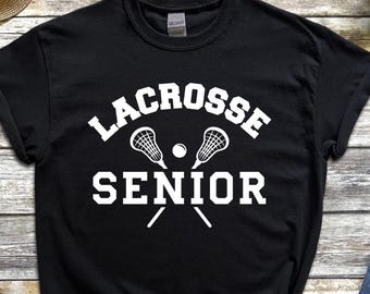 Lacrosse Senior T-Shirt: Class of [Year] Gift