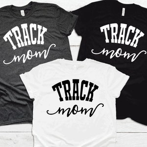 Track Mom Shirt, Track and Field Mom T-Shirt, Track and Field T-Shirt, Track Support Shirts, Matching Track Shirt
