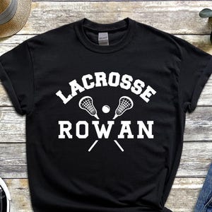 Custom Lacrosse Shirt: Personalized Team Name Gift