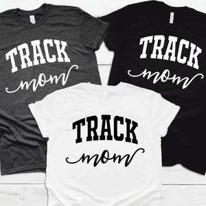 Track Mom Shirt, Track and Field Mom T-Shirt, Track and Field T-Shirt, Track Support Shirts, Matching Track Shirt