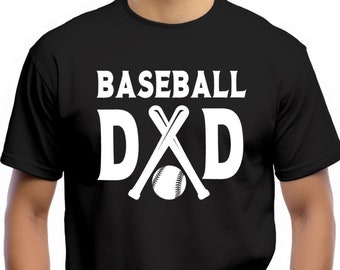 Baseball Dad Shirt, Proud Baseball Dad T-Shirt, Baseball Dad Tee, Baseball Dad Game Day Shirt, Proud Baseball Dad Tee, Baseball Dad Gift