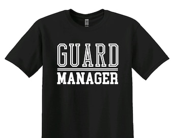 Guard Manager Tee, Color Guard Manager Shirt, Winter Guard Manager Tee, Color Guard Manager Gift, Winter Guard Gift, Color Guard Gift