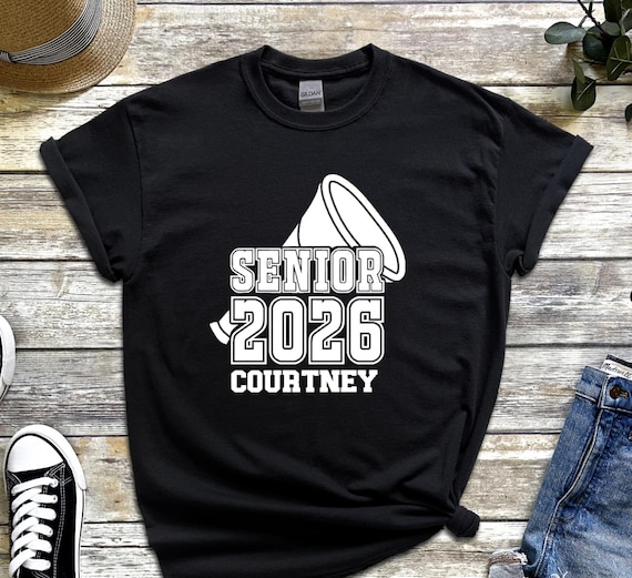 Cheer Senior Night 2026 Shirt: Custom Cheerleading Gift