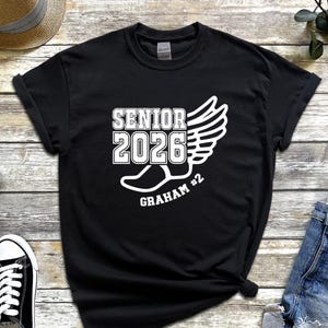 Track Class of 2026 Senior Shirt, Track and Field Senior Shirt, Track Senior Shirt, Track Mom Shirt,  Track Dad Shirt, Senior Night T-Shirt