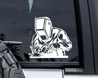 Welder Decal: Weather-Resistant Welding Sticker