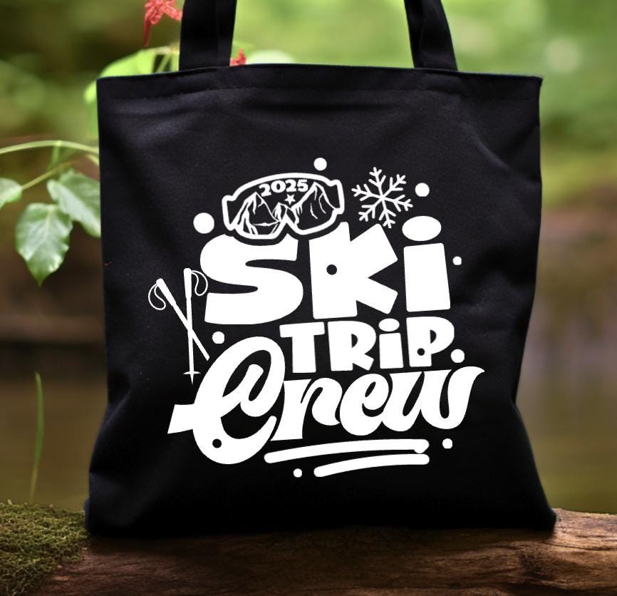 "In My Skiing Era" Tote Bag - Canvas Sports Bag For Ski Lovers & Winter Enthusiasts
