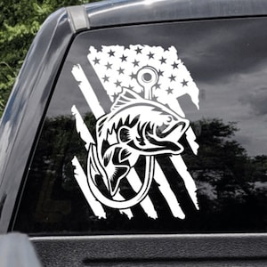 Bass Boat Decal 
