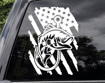 Fishing decals for on sale trucks