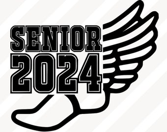 Track Senior 2024 SVG, Cross Country Senior 2024 Png, XC Senior 2024 Svg - Track Senior 2024 Svg - Track Class of 2024 SVG