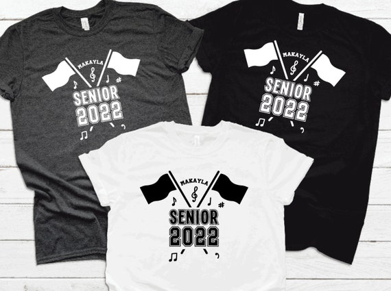 Senior Night T-shirt Marching Band 