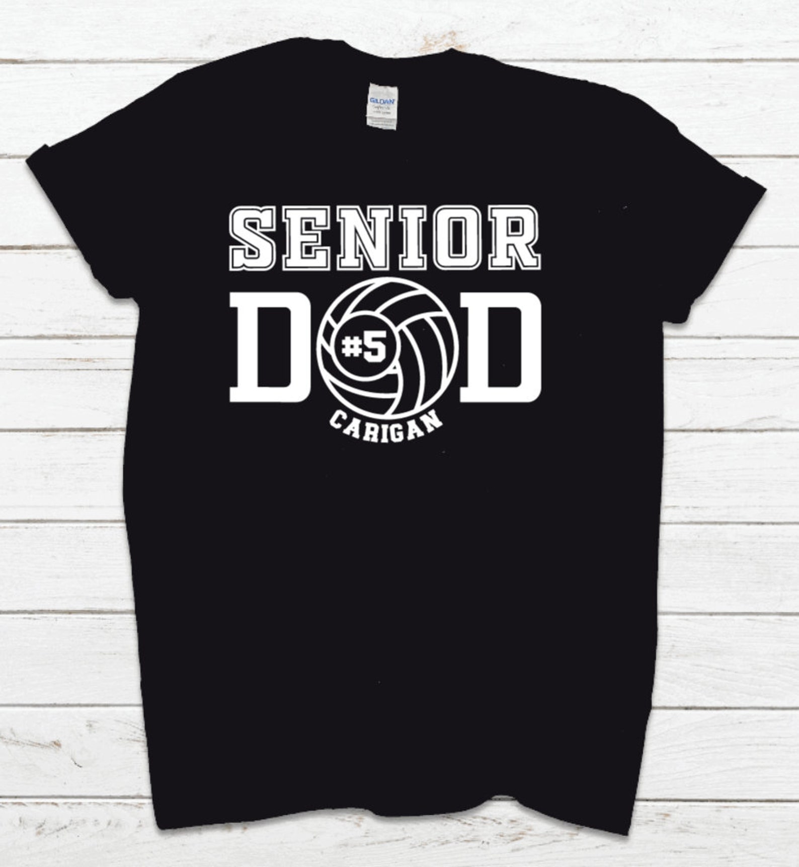 Volleyball Dad Senior Night Tshirt Volleyball Tshirts Etsy