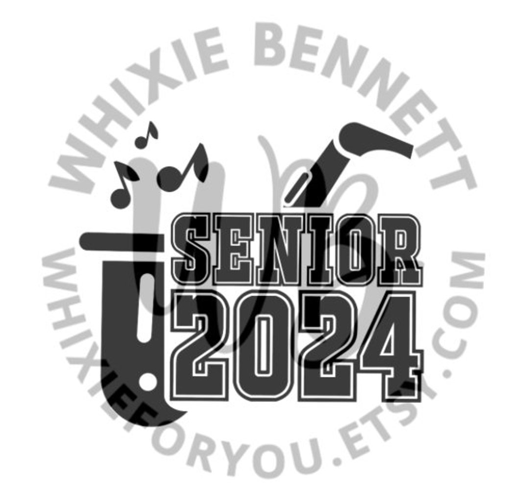 Band 2024 PNG Design Band Senior 2024 SVG Design Band Shirt Class of