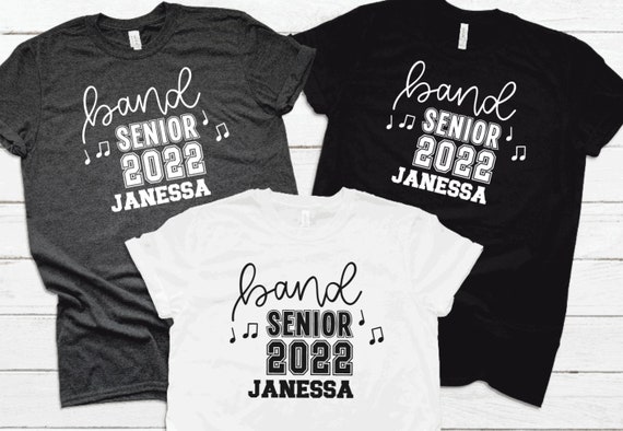 Band Senior Night T-shirt Marching Band 