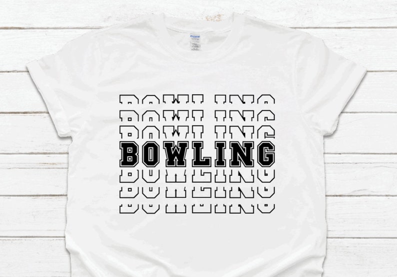 Bowling Tshirt Bowling Team Tshirts Bowling Support Etsy