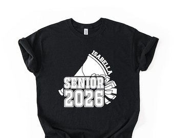Cheerleading Senior 2026 Shirt: Custom Cheerleader Gift