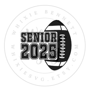 Calcio 2025 PNG Design - Calcio Senior 2025 SVG Design - Calcio Classe del 2025 Senior Night Design - Calcio Senior PNG