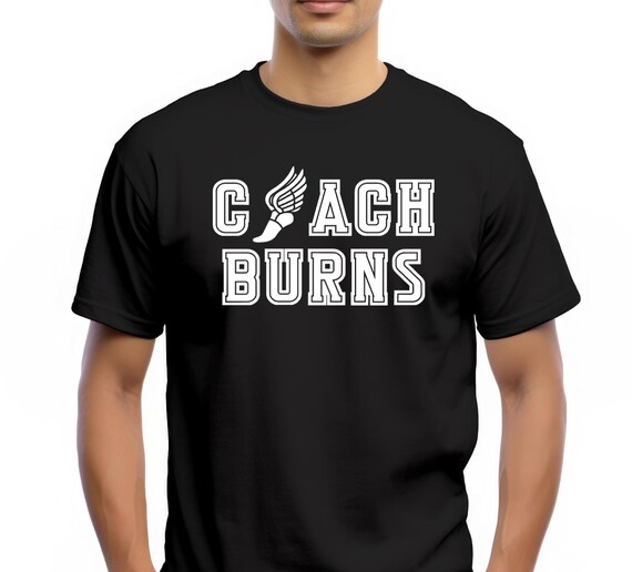 Personalized Track Coach Shirt: Custom Name Gift - Etsy