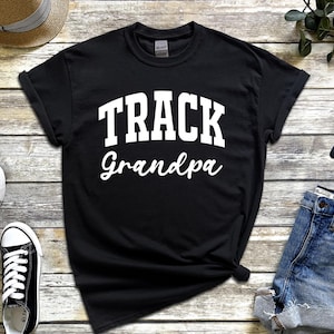 Track Grandpa Shirt, Track and Field Grandpa T-Shirt, Track and Field T-Shirt, Track Support Shirts, Matching Track Shirt
