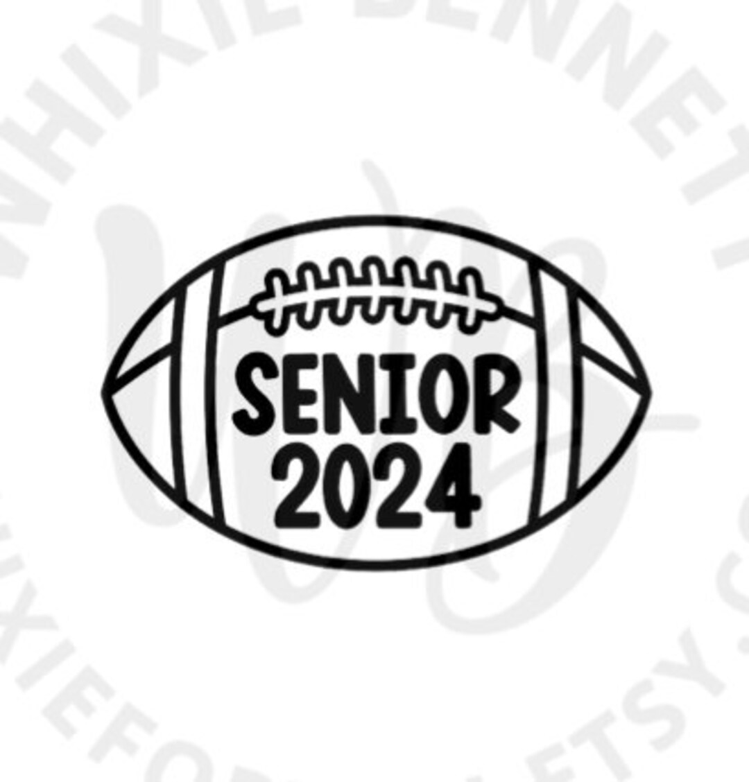 Football 2024 PNG Design Football Senior 2024 SVG Design Football Shirt