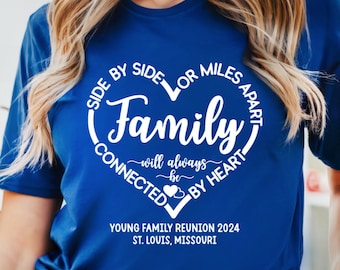 Custom Family Reunion Shirt: Personalized Name, Date & Location