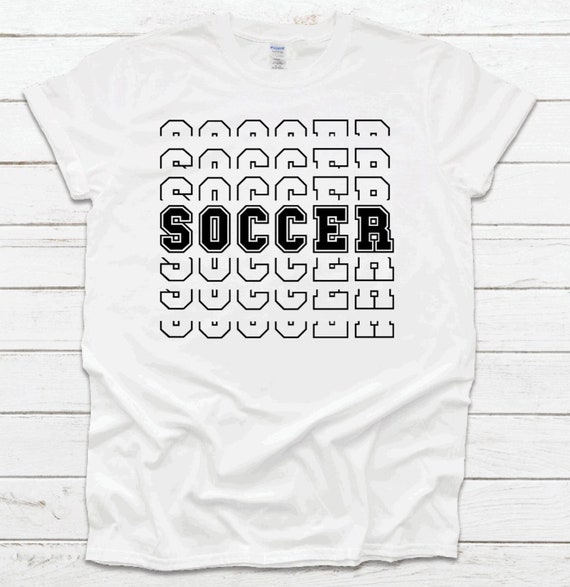 Soccer Tshirt Soccer Team Tshirts Soccer Support Tshirts Etsy