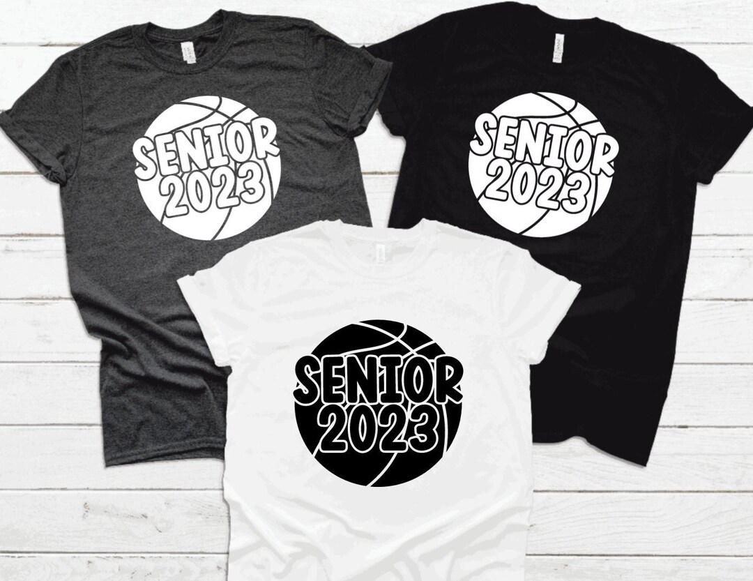 Basketball Senior Night Tshirt Custom Senior Year 2023 Etsy
