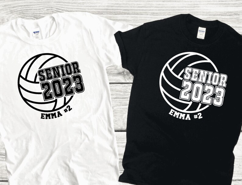 Volleyball Senior Night Tshirt Volleyball Tshirts Etsy