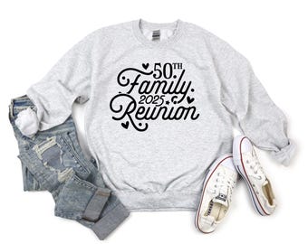 Custom Family Reunion Crewneck Sweatshirt – Annual Reunion