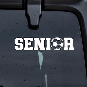 Soccer Senior 2025 Car Decals, Class of 2025 Stickers, 2025 Decals, C/O 2025 Stickers, Class of 2025 Laptop Decal, Class of 2025 Gift