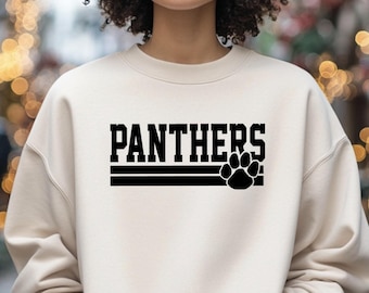 Panthers Crewneck Sweater: Unisex Sweatshirt