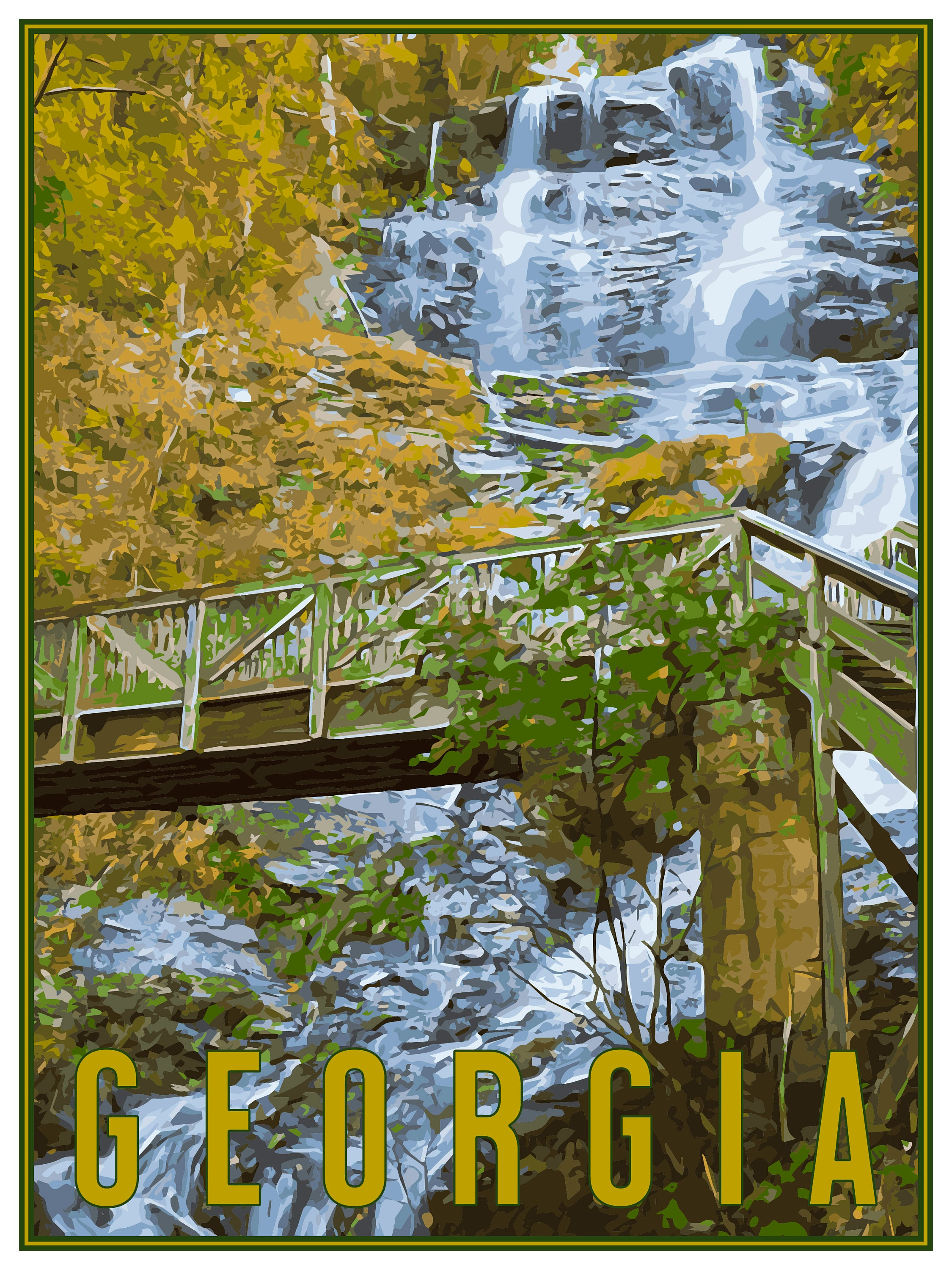 Travel Poster Vintage Style PosterHome Wall Art Etsy