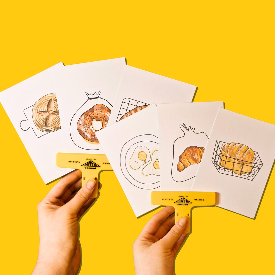 Happy Breakfast Mini Prints Set of A5 Prints Bundle for Bakery Lovers ...