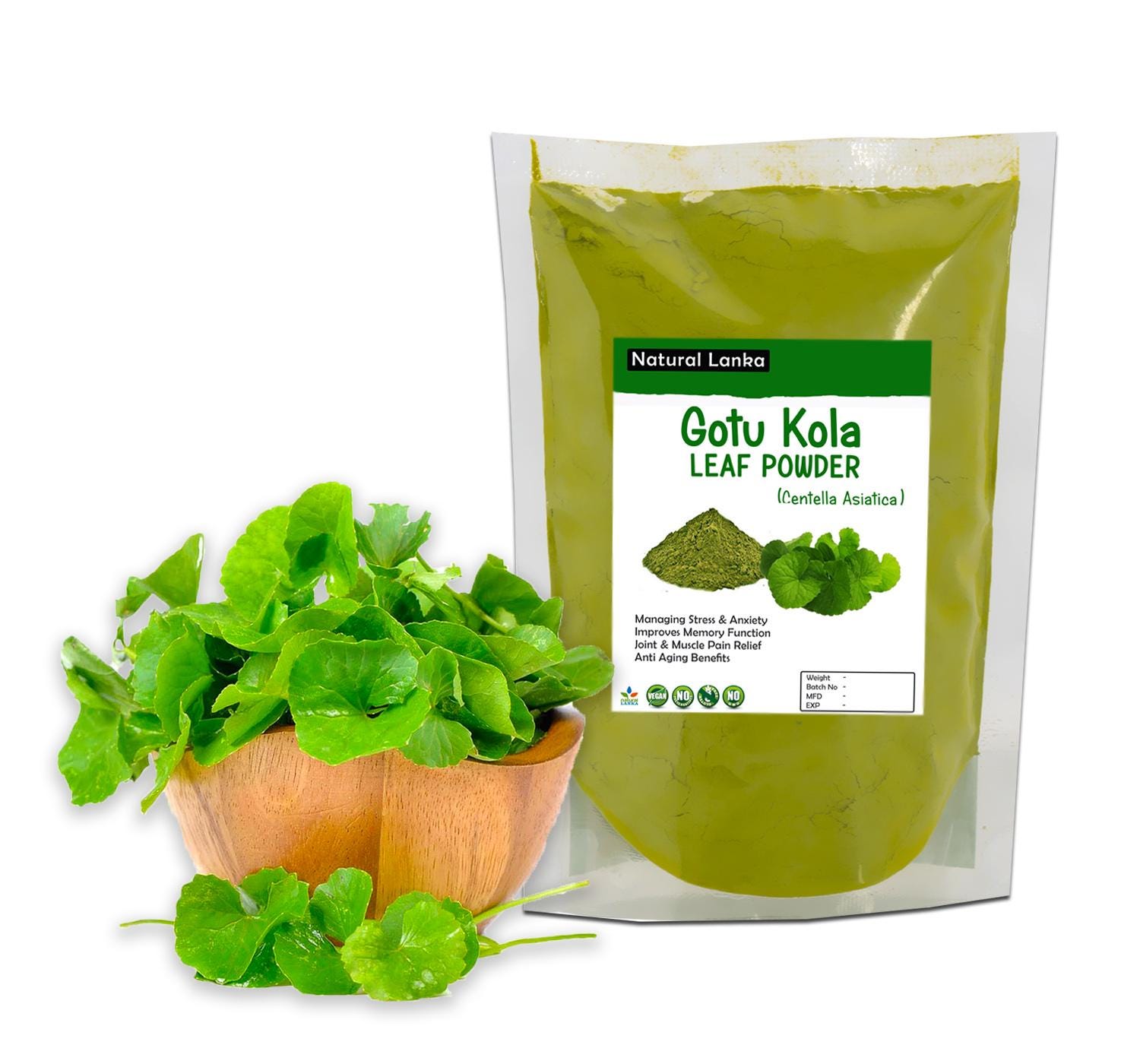 Centella Asiatica Powder (Gotu Kola) - 10.58 Oz, | Ubuy