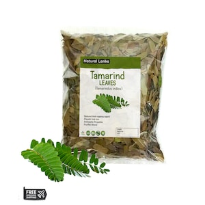 Natural Organic Tamarind Leaves | Tamarind Whole Leaf 100% Pure Ceylon Herbal