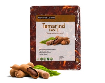 Organic Fresh TAMARIND Paste | Seedless | PREMIUM Quality  | 100% Natural High Quality Ceylon Fresh Tamarind