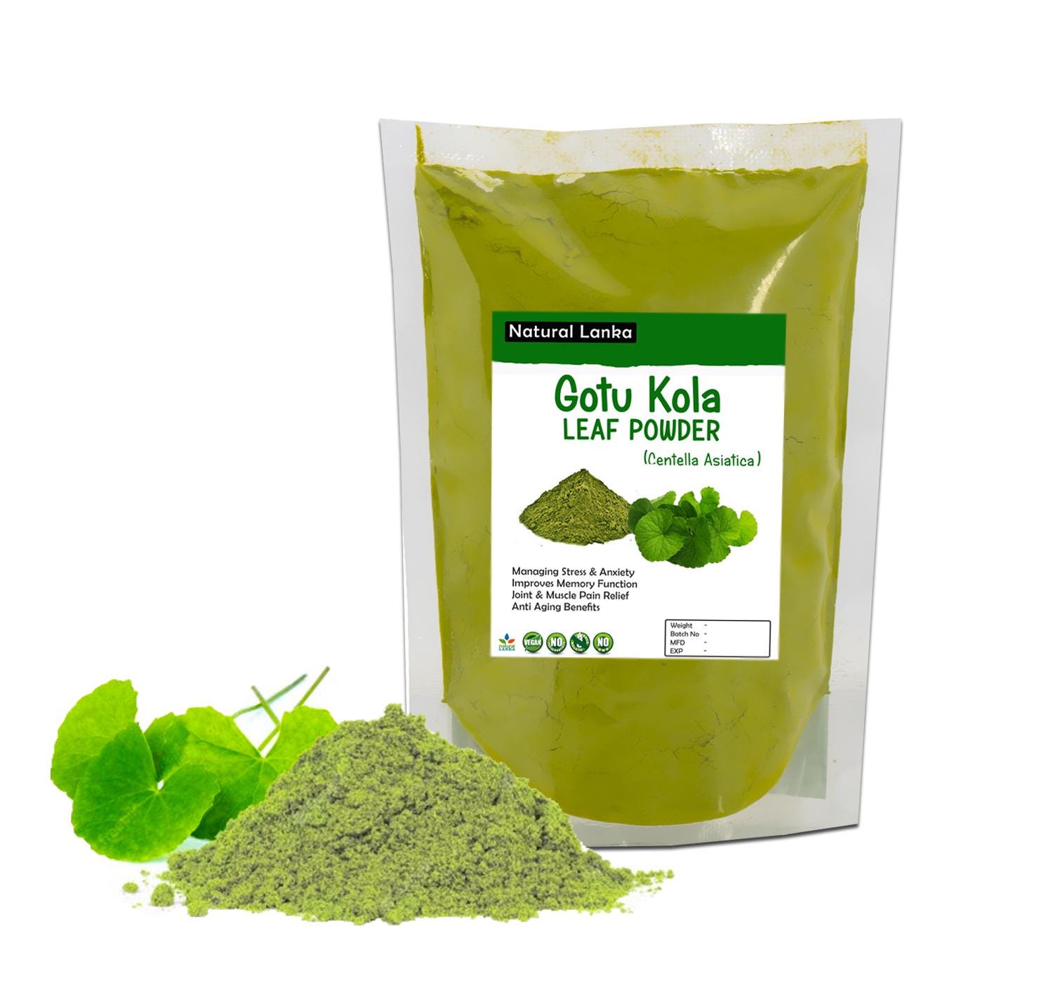 Gotu Kola Leaf Powder Gotu Kola Leaf Powder