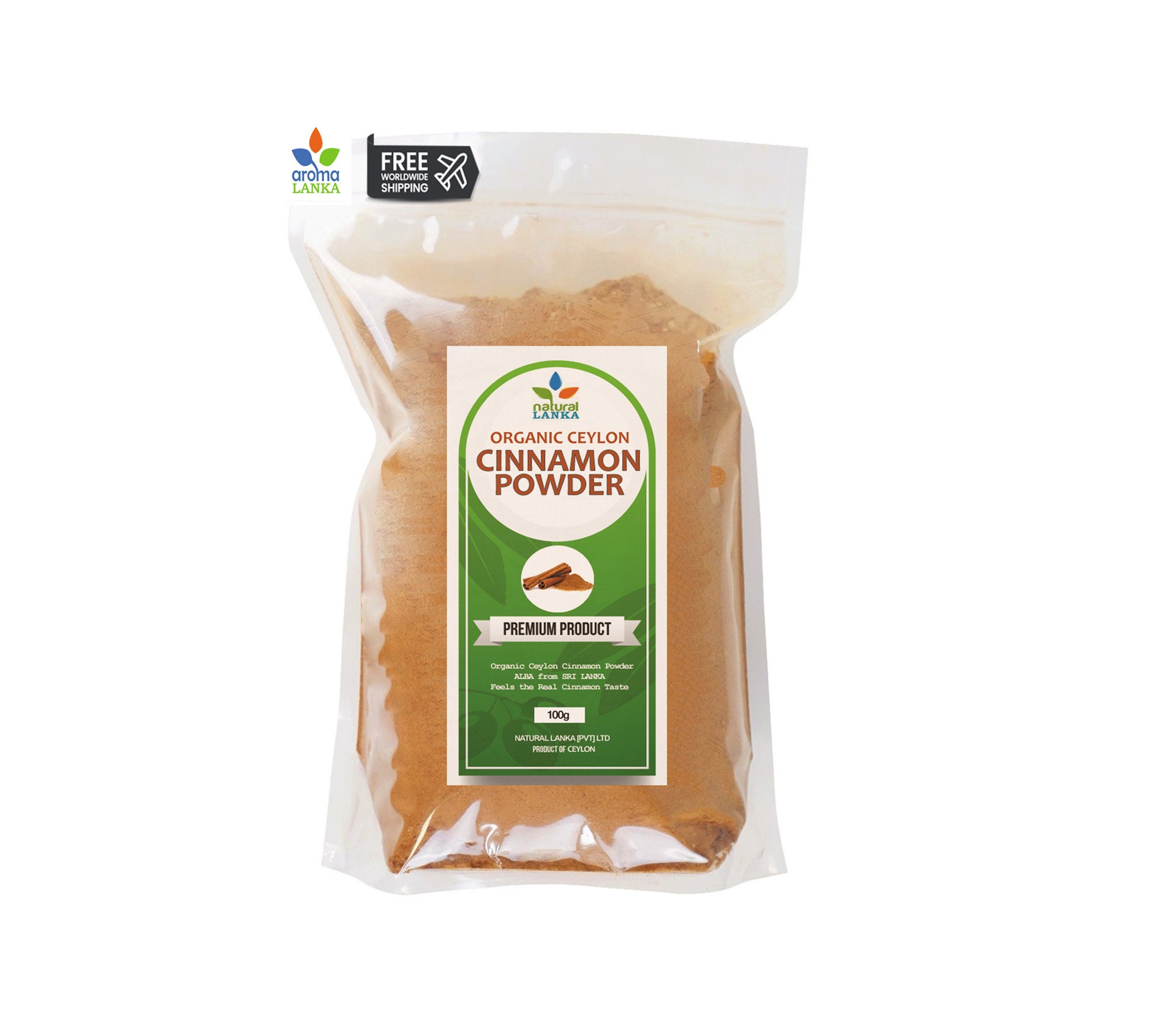 Ceylon Cinnamon Powder | Cinnamomum zeylanicum Ground Ceylon Cinnamon Powder From Sri Lanka