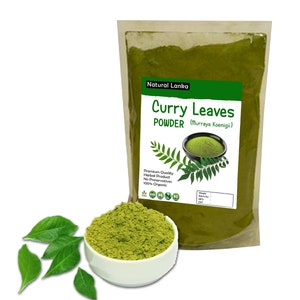 Organic CURRY LEAVES POWDER Ground Curry Leaf from Sri Lanka image 4
