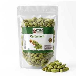Organic Green Cardamom Pods | Grade A | Whole | elettaria cardamomum | dried herbs | herbal  chai tea